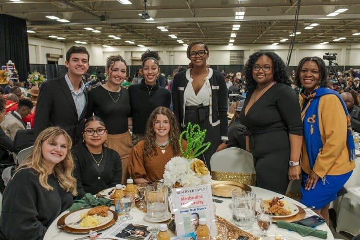 Students gather at the 2025 MLK Brunch
