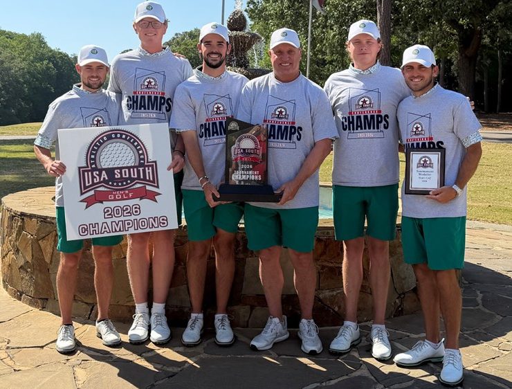 Methodist University Men's Golf Team, 2026 USA South Champions