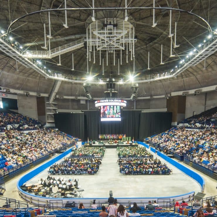 Wide Shot of Commencement 2026
