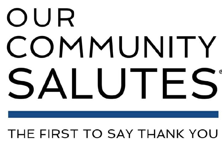 Our Community Salutes: The First to Say Thank You