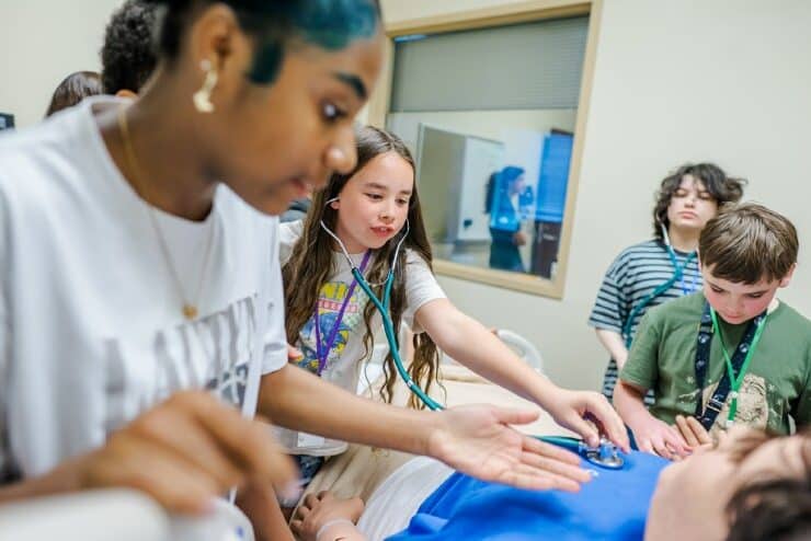 Students at STEM Camp 2026