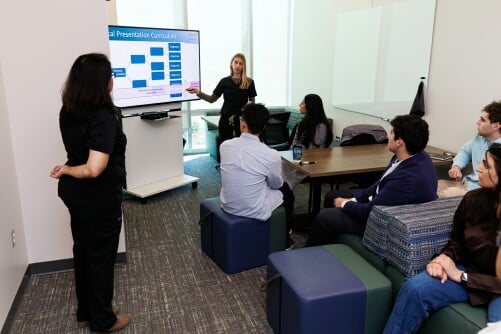 Dr. Elizabeth Gignac addressed medical students