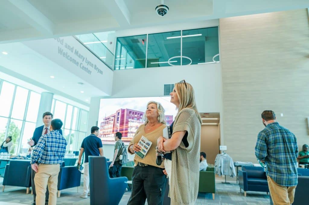 Scene from the School of Medicine Open House