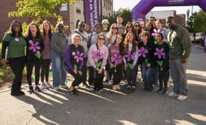 Alzheimer's Walk Group Photo of Participants
